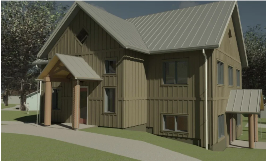 Our New Office and Health Center is Near Completion at Ashokan!